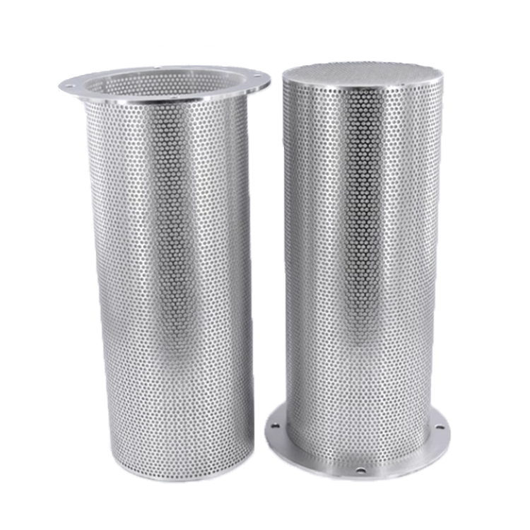 Customized Stainless Steel Hydraulic Oil Filter Cartridge Replacement Features Glass Fiber Punched Automotive Industry