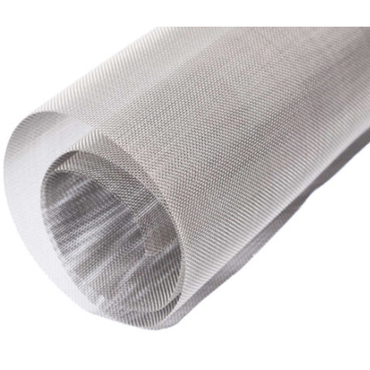 Plain Fine Dutch Weave Wire Cloth Stainless Steel Sieve Mesh with Micron Ratings 1 2 3 4 5 10 15 25