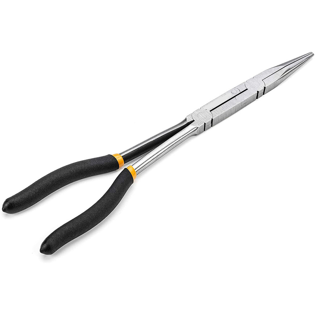 13inch double joint Dual Material straight Double-X  Long Nose plier