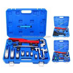 6 - 22 mm Tube Pipe Bender Bending Kit Refrigeration Ratchet Tubing Bender Manual Plumbing Copper Aluminum Pipe Bend Tool Set