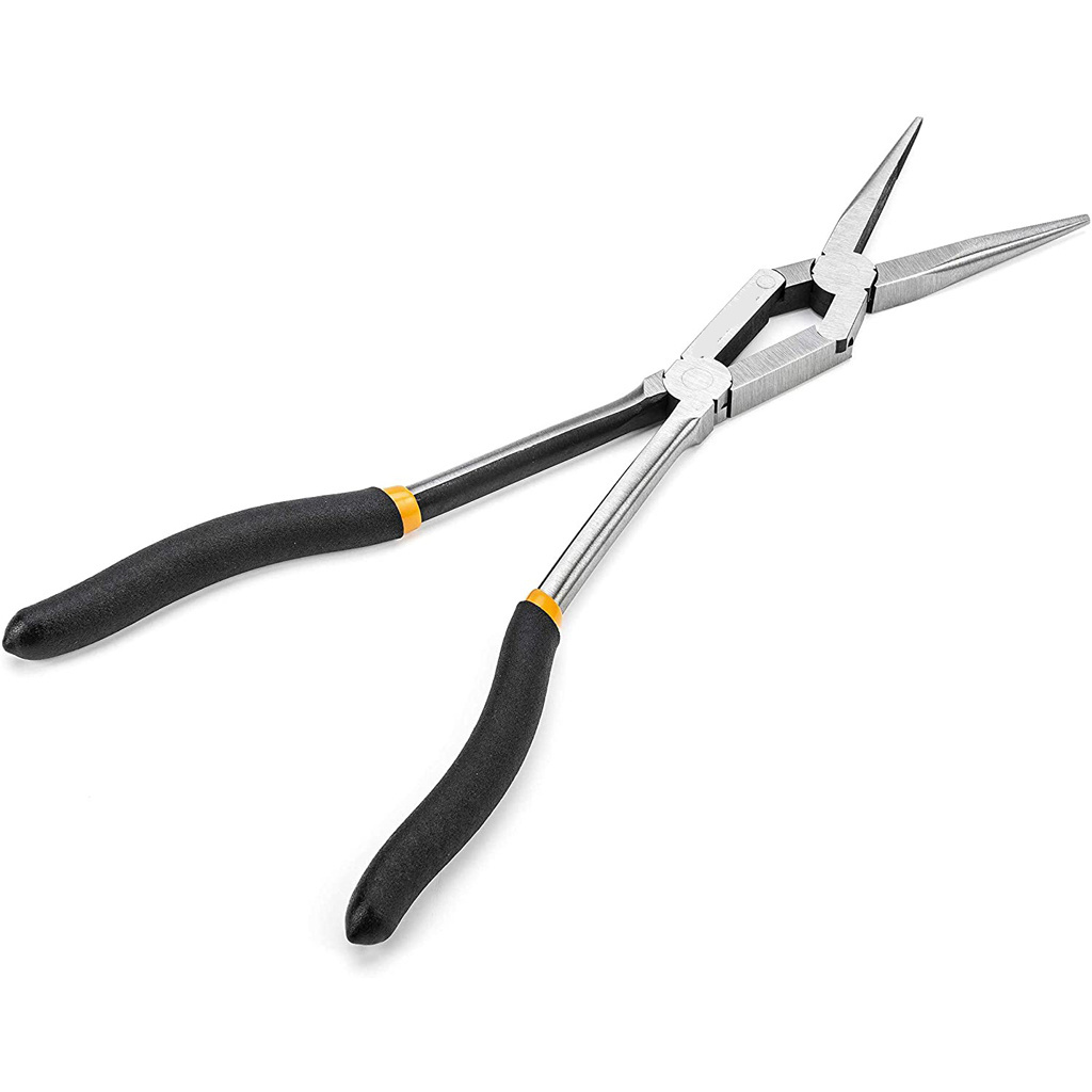 13inch double joint Dual Material straight Double-X  Long Nose plier