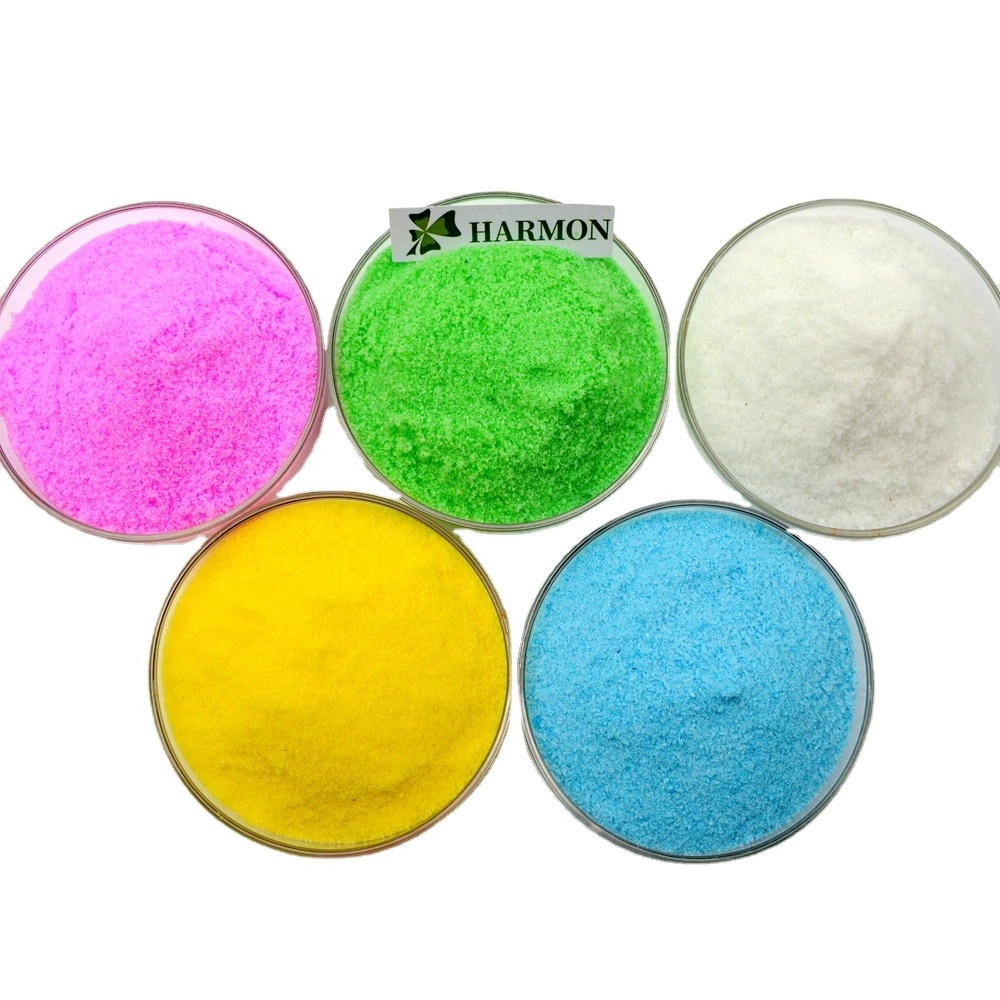 High Quality Colored Npk 17 17 17 Fertilizer 100% Water Soluble For Flower