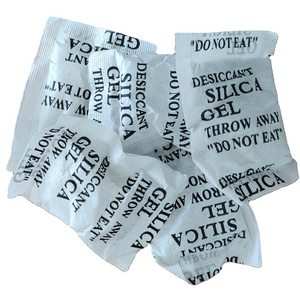 White/blue/orange beads Silica gel desiccant small pouches Silica Gel sachet 0.5g 1g 2g 3g 5g compound paper bag DMF free