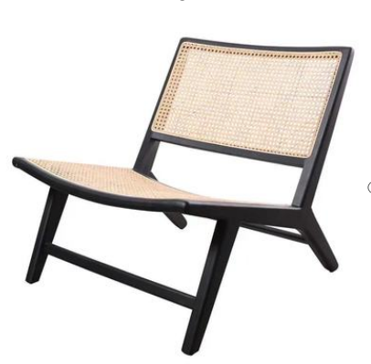 2022 Nordic ash beach chair solid wood woven rope chair saddle leather net red chair handmade