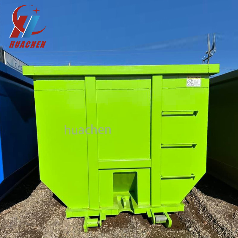 All Colours Recycling Dumpster Hook Lift Bin/Roll Of Dumpster Trailer