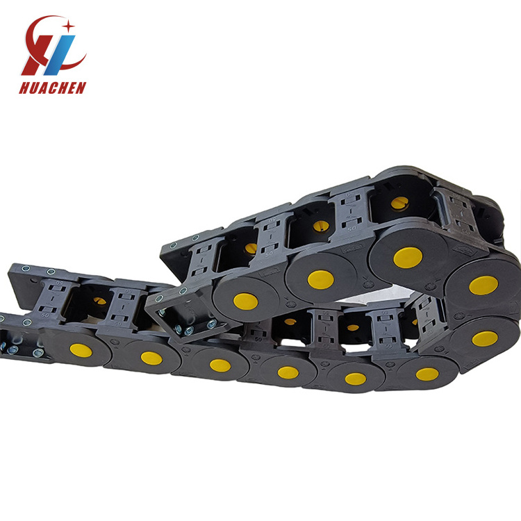 Plastic Nylon Cable Carrier Drag Chain Openable Type Protective Bridge Drag Cable Chain