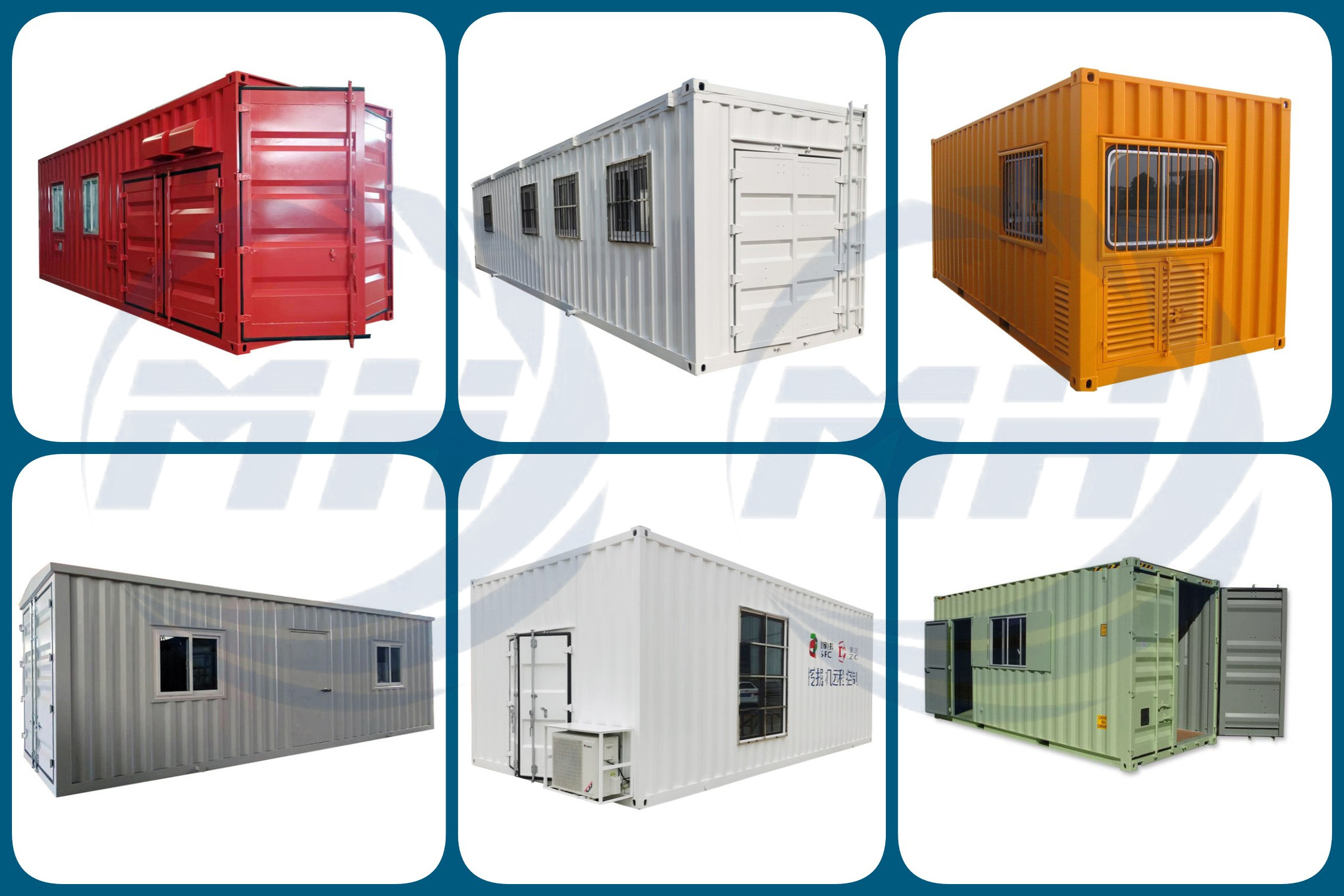 Custom offshore container warehouse container office 20ft shipping container