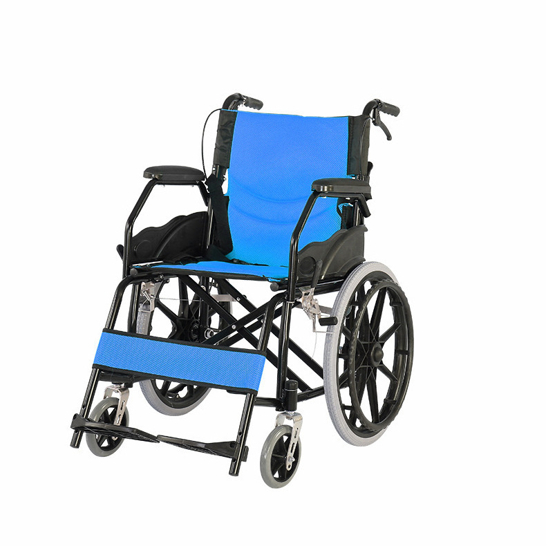 Hot Sale Folding Elderly Therapy Supplies Reclining Foldable Lightweight Wheelchair Used For Sale Cerebral Palsy Wheelchair