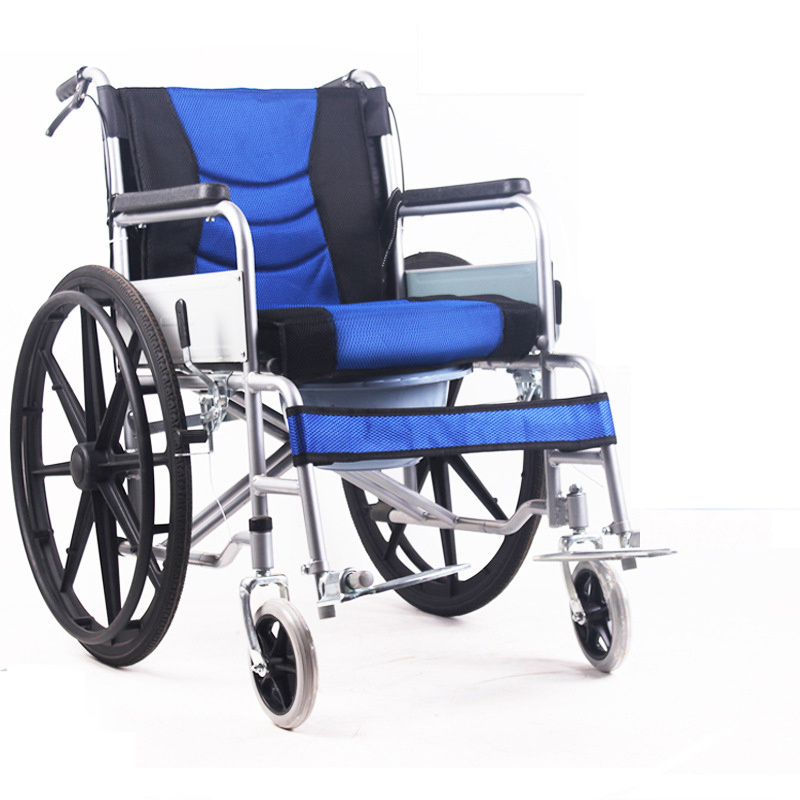 New steel foldable sport lightweight wheelchair manual wheel chairs for people with disabilities