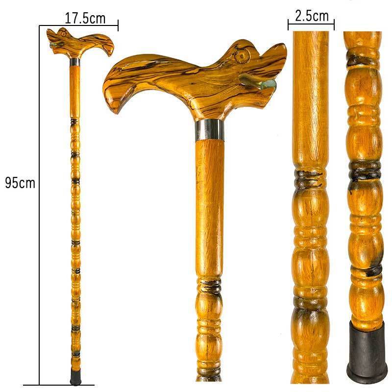 Wood Walking Stick Prices And Old Man Arm Walking Stick Cane For Handmade Shinny Polished With Sale Product