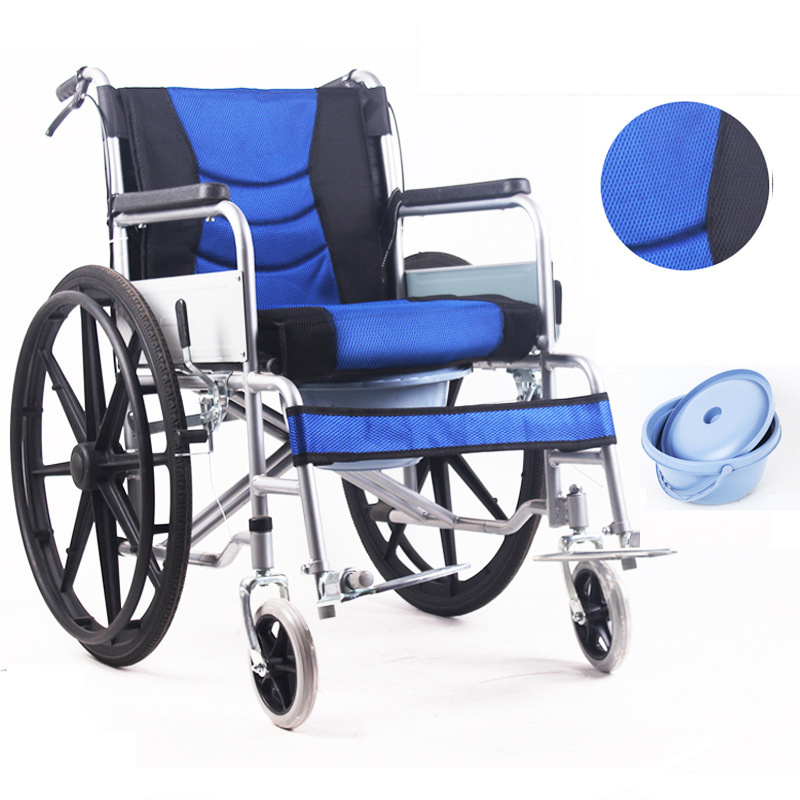 New steel foldable sport lightweight wheelchair manual wheel chairs for people with disabilities