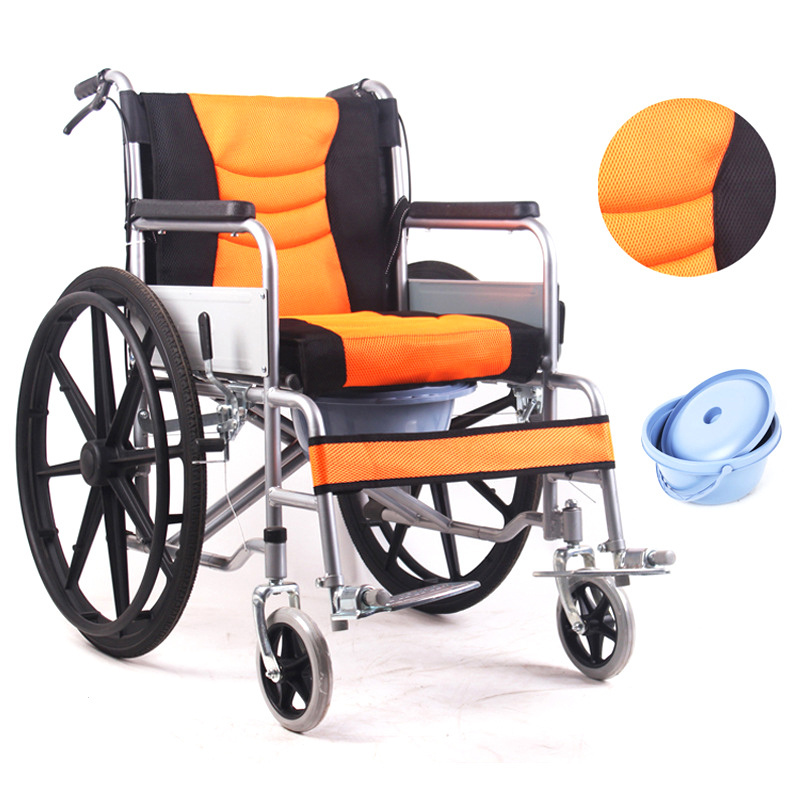 New steel foldable sport lightweight wheelchair manual wheel chairs for people with disabilities