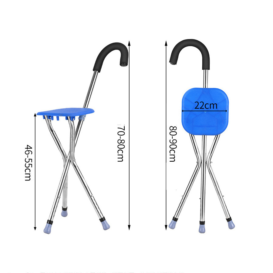 New Style Product Crutches 3 Legs Manufacture Toilet Chair For Elder Adult Cerebral Palsy Electric High Quality