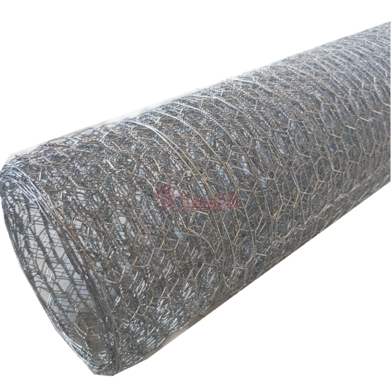 20 Gauge 24-in x 50-ft Silver Galvanized Steel Poultry Netting/PVC Coated Chicken Hex Wire Fence