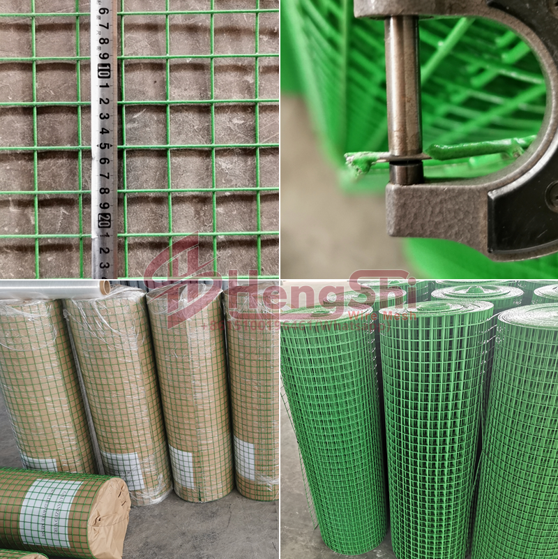 PVC Coated Welded Wire Mesh Rolls Factory