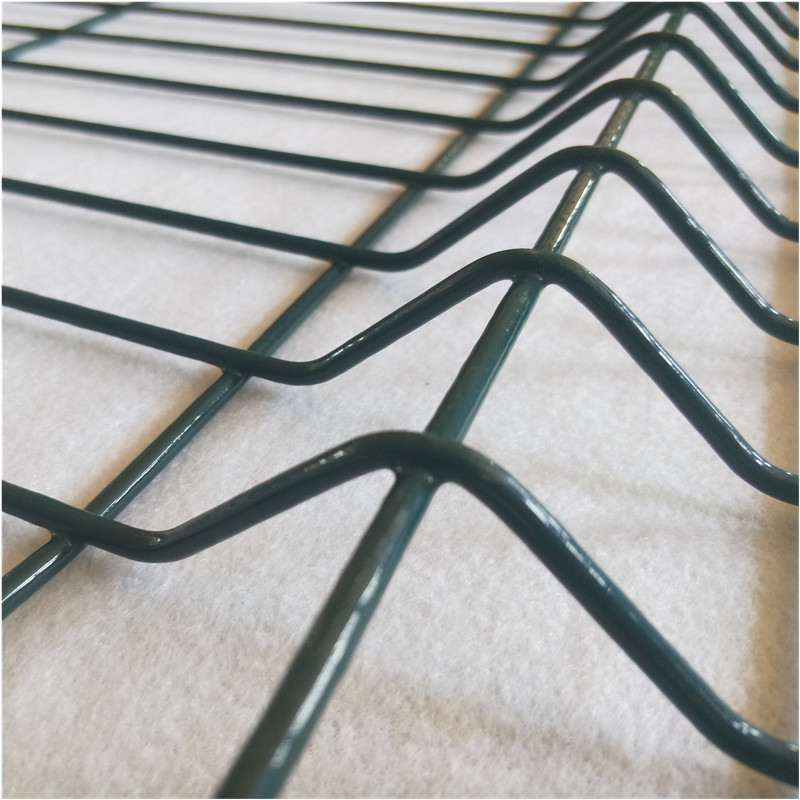 Poland 3D Fence Panel Green 4mm Galvanized 3D Fence Panels PVC Iron Coated Grillage Cloture Rigide Trellis Use Wire Gate