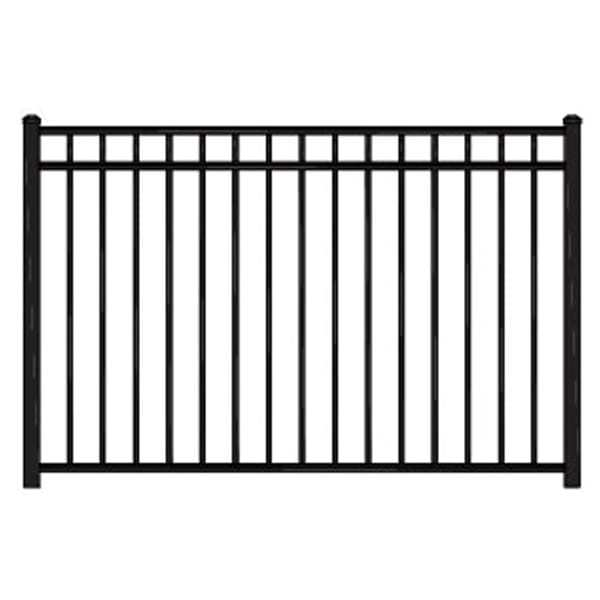 Heavy Duty Security Powder Coated 6ft x 8ft Flat Top Metal Steel Fence for Pool