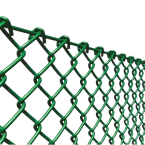 decorative diamond mesh chain link fabric black vinyl coated 5ft chain link fencing