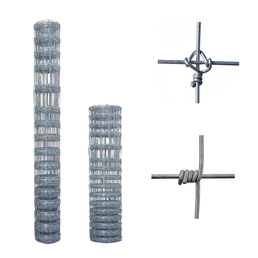 fixed knot woven field fencing hog wire