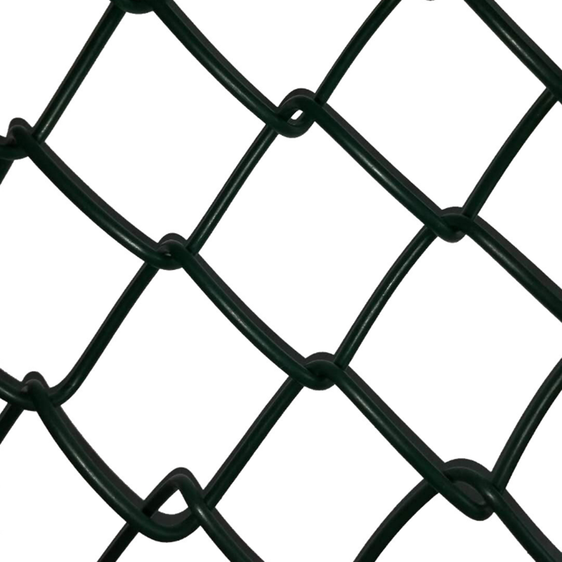 pvc coated and galvanized used chain link fence for sale