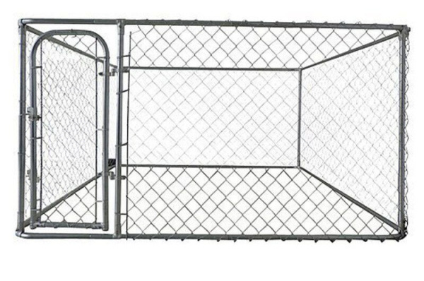 Easy install heavy duty outdoor steel mesh chain link extra large dog kennels runs