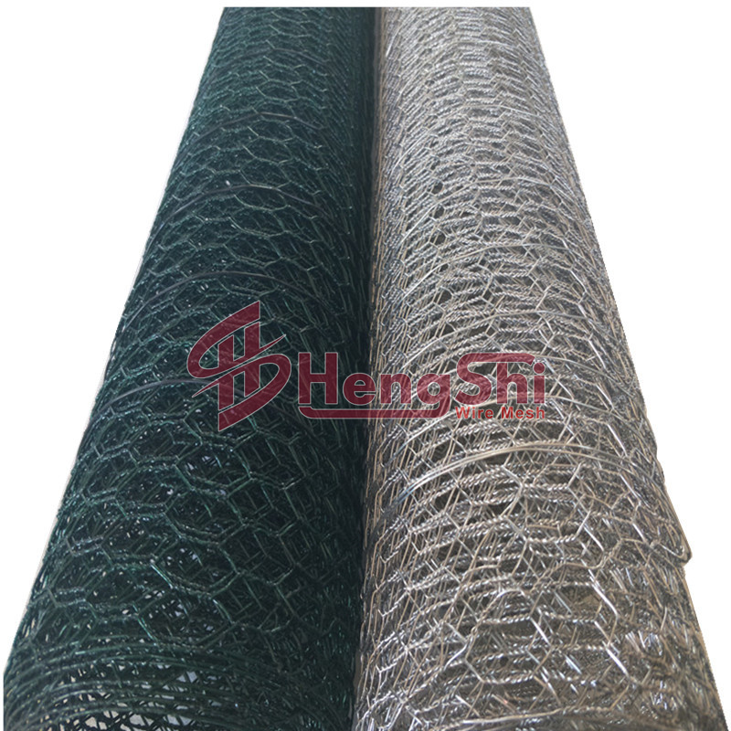 heavy duty chicken wire/pvc coated chicken wire mesh/poultry wire 12 hex mesh chicken wire