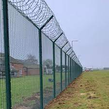 Factory Supply High Security 358 Welded Panel Anti-Climb Wire Mesh Security Fence for Airport