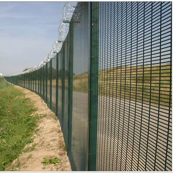 Trusted Manufacturer Price 358 High-Security Fence Clearview Clear View Fence Price Anti-climb 358 Wire Mesh Fence