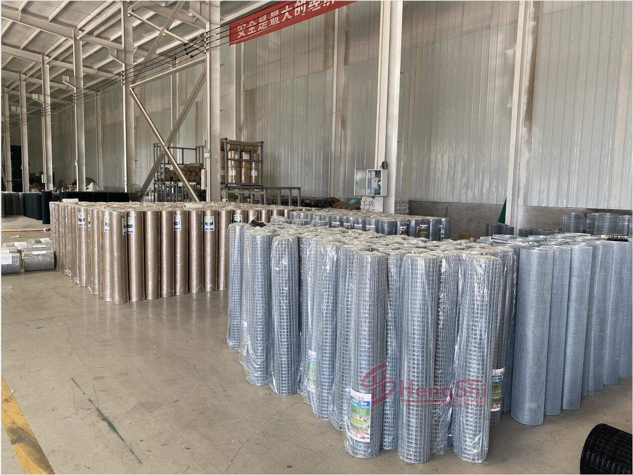 Electro galvanized welded wire mesh