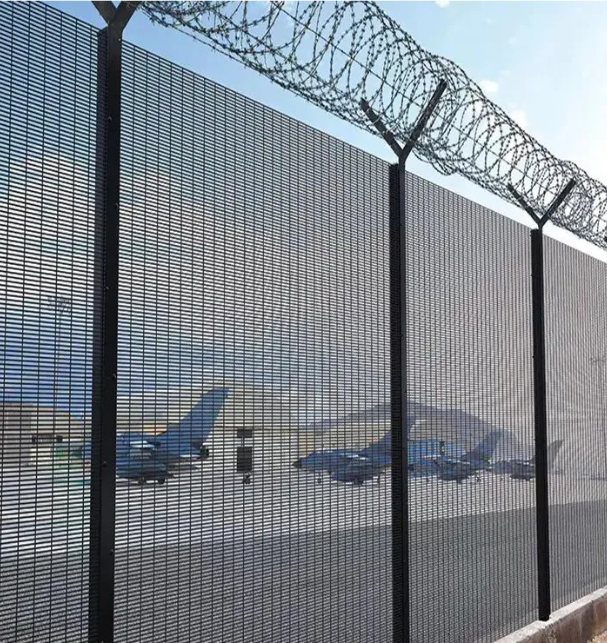 Factory Supply High Security 358 Welded Panel Anti-Climb Wire Mesh Security Fence for Airport