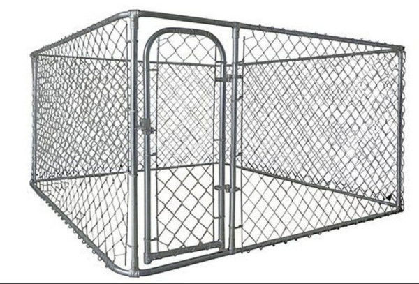 Easy install heavy duty outdoor steel mesh chain link extra large dog kennels runs