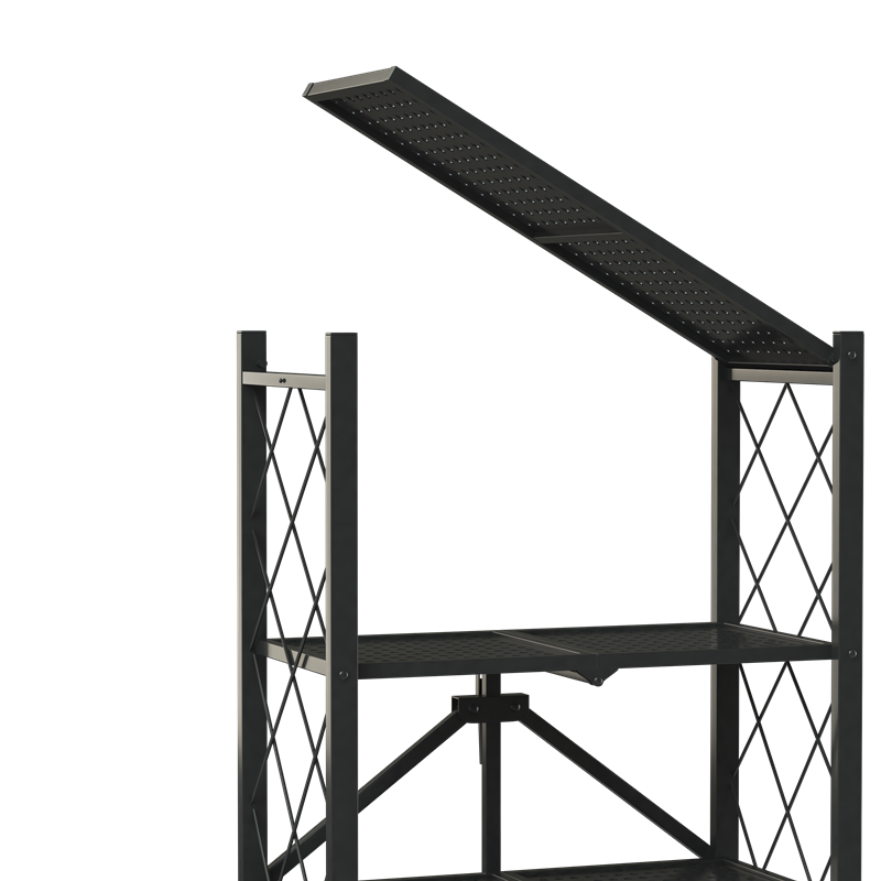 Steel 4 Layers Folding Shelf