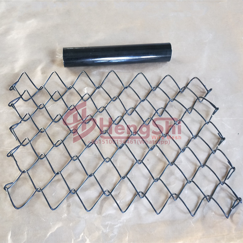 pvc coated and galvanized used chain link fence for sale