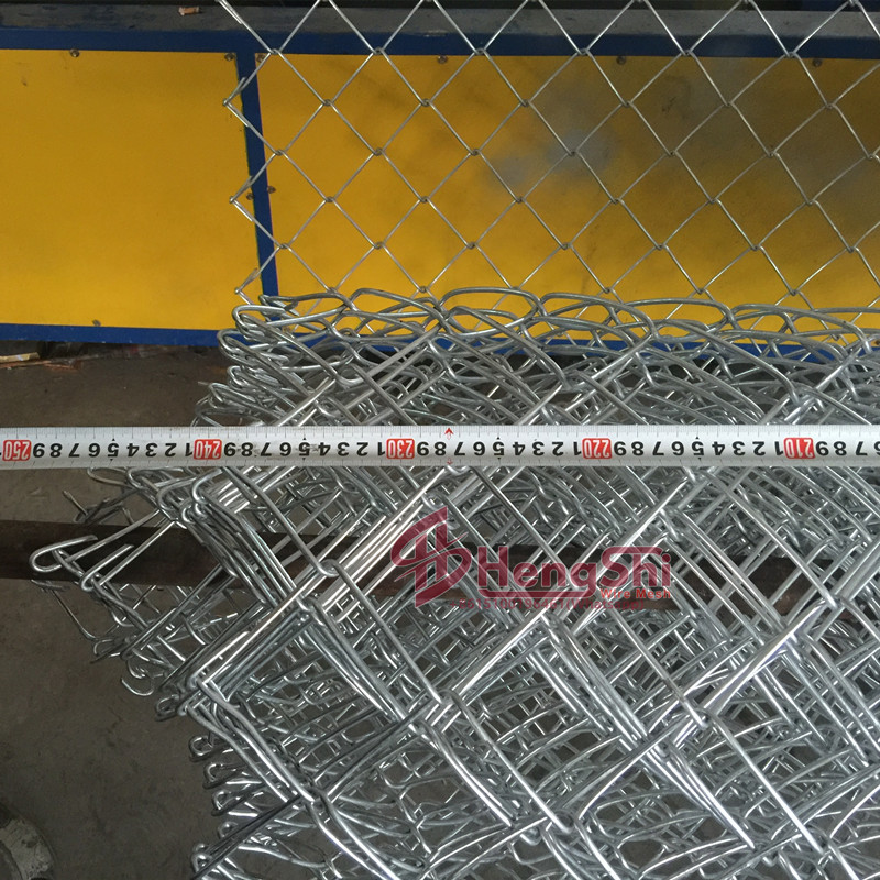 pvc coated and galvanized used chain link fence for sale