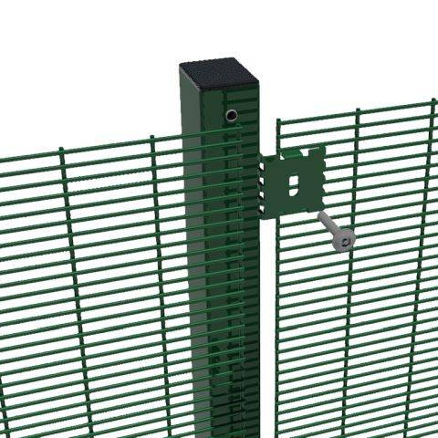 High Security clear vu anti cut anti climb 358 fence for prison