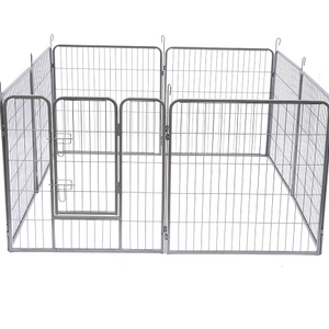 Heavy Duty Dog Kennel,Outdoor Dog Fence,Wire Mesh Dog runs bed