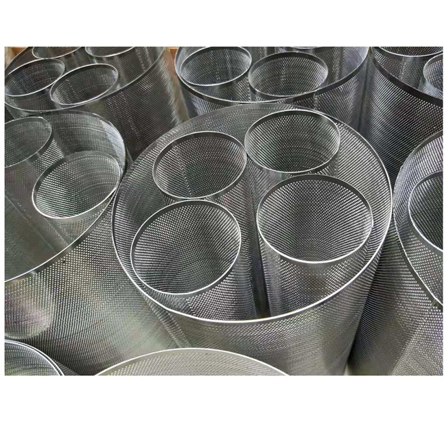 10mm Outside Diameter Stainless Steel Exhaust Perforated filter Tube/Pipe