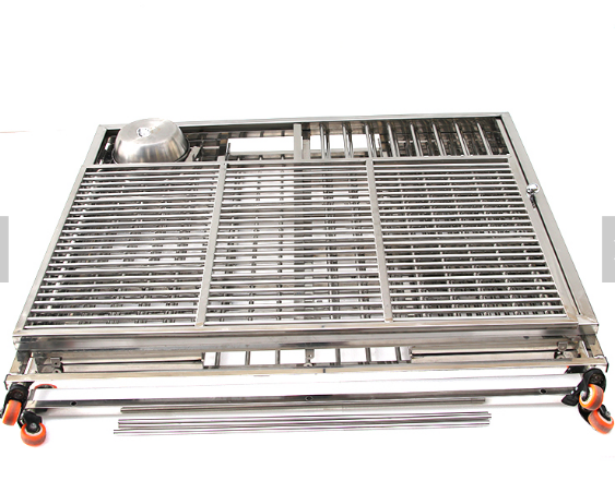 Veterinary Stainless Steel Dog Kennel Cages, Vet Equipment Animal Cages For Sale