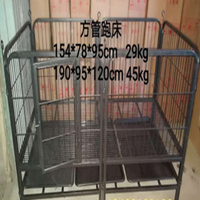 Heavy Duty Dog Kennel,Outdoor Dog Fence,Wire Mesh Dog runs bed