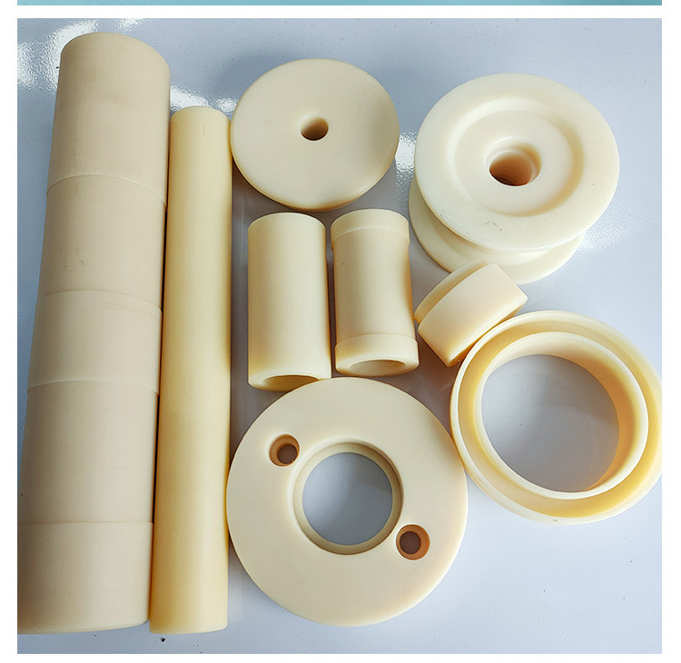 Plastic Ptfe Peek Shaft Nylon Delrin Fiberglass Cnc Bushing