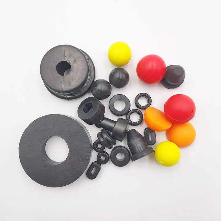 High Quality Vibration 2mm Thickness Round Anti Slip Black Rubber Washer Feet Pad With Washer