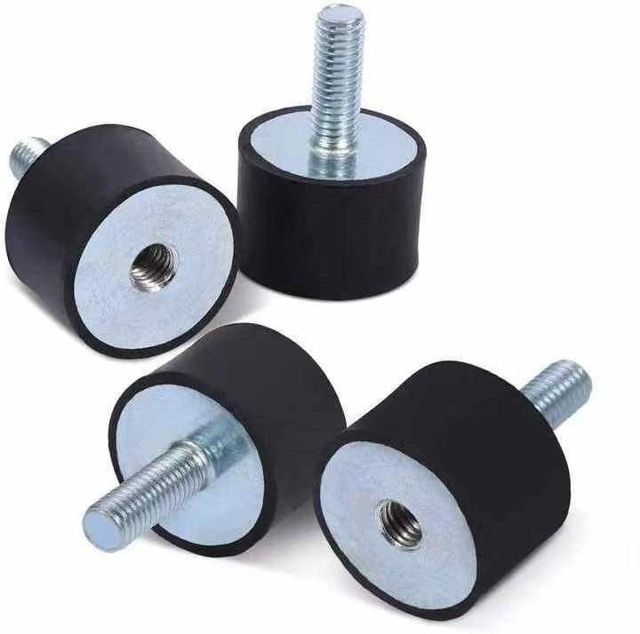 Male And Female Screw Stud Rubber Anti Vibration Mounts Feet Rubber Vibration Isolator Rubber Shock Absorber Pads