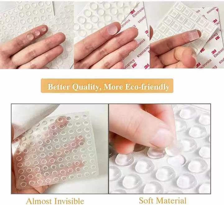 Hemisphere Bumper Non-skid Self Adhesive Sound Isolation Rubber Silicone Feet Vibration Absorption Pads For Furniture