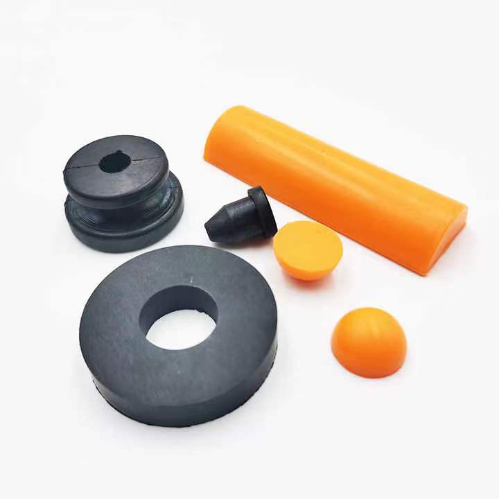 High Quality Vibration 2mm Thickness Round Anti Slip Black Rubber Washer Feet Pad With Washer