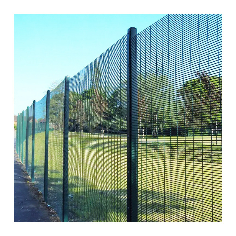 customized High Security Galvanized 358 Mesh Fence for Anti Climb Protection 358 anti climb fence