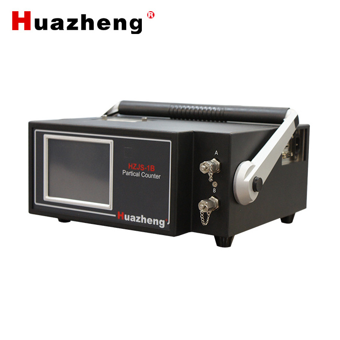 HZJS-1B ISO 4406 Nas1638 Standard Automatic Portable Liquid Particle Counter for Detecting Practice in Oil