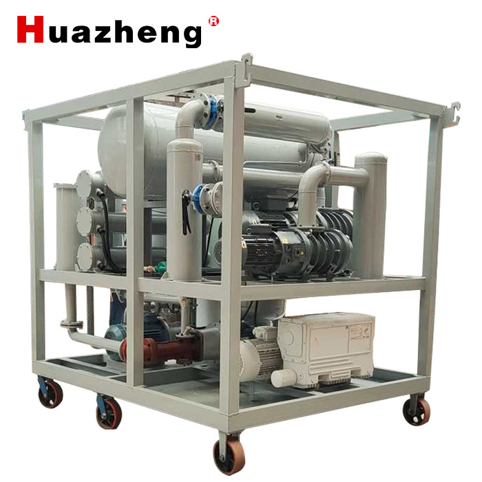 HZLY-30 30L/M Single Stage Vacuum Dehydration Transformer Oil Purification System Used Dielectric Oil Recycling Plant