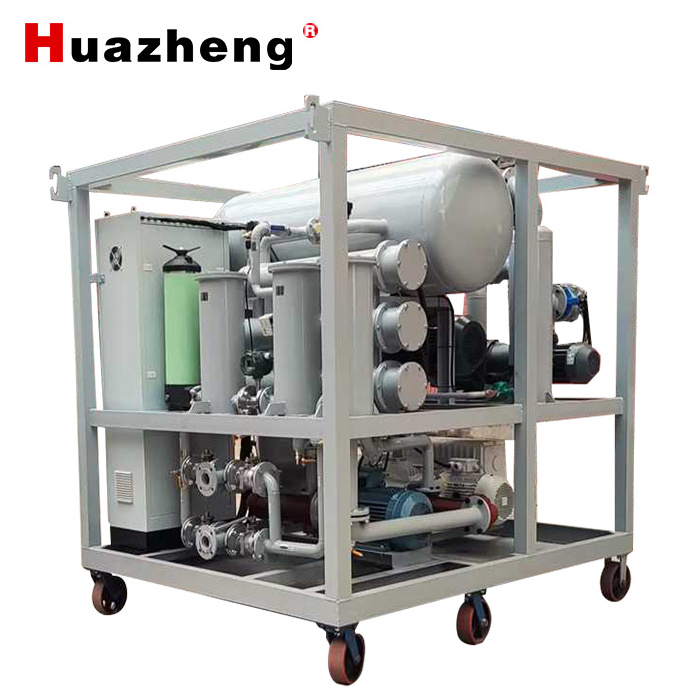 HZLY-30 30L/M Single Stage Vacuum Dehydration Transformer Oil Purification System Used Dielectric Oil Recycling Plant