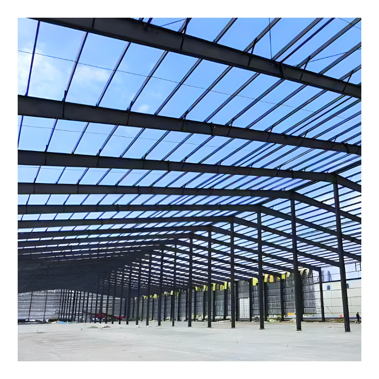 Construction sturdy and durable space frame steel structure/steel workshop building