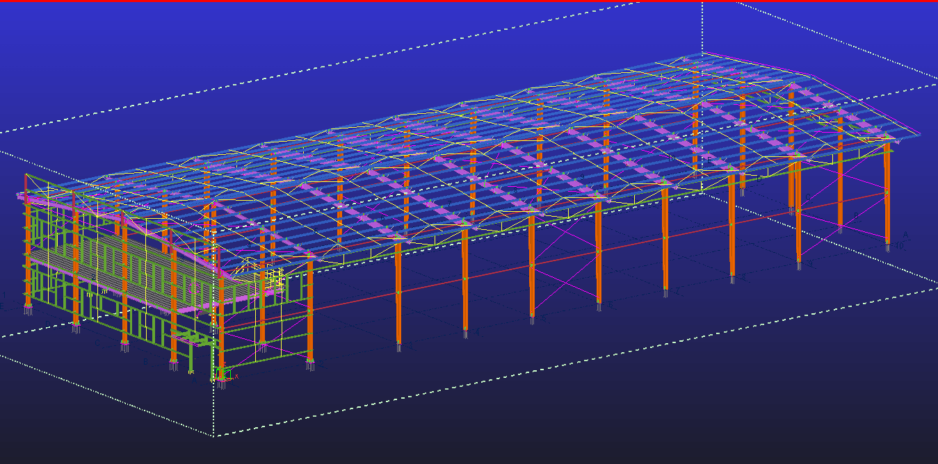 Fast Install Prefabricated Warehouses Building Steel Structure Warehouse prefab Steel Structure design file